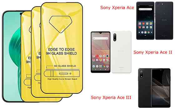 Защитное стекло DefenzoGlass для Sony Xperia Ace, Ace II, Ace III – двойная прочность Киев