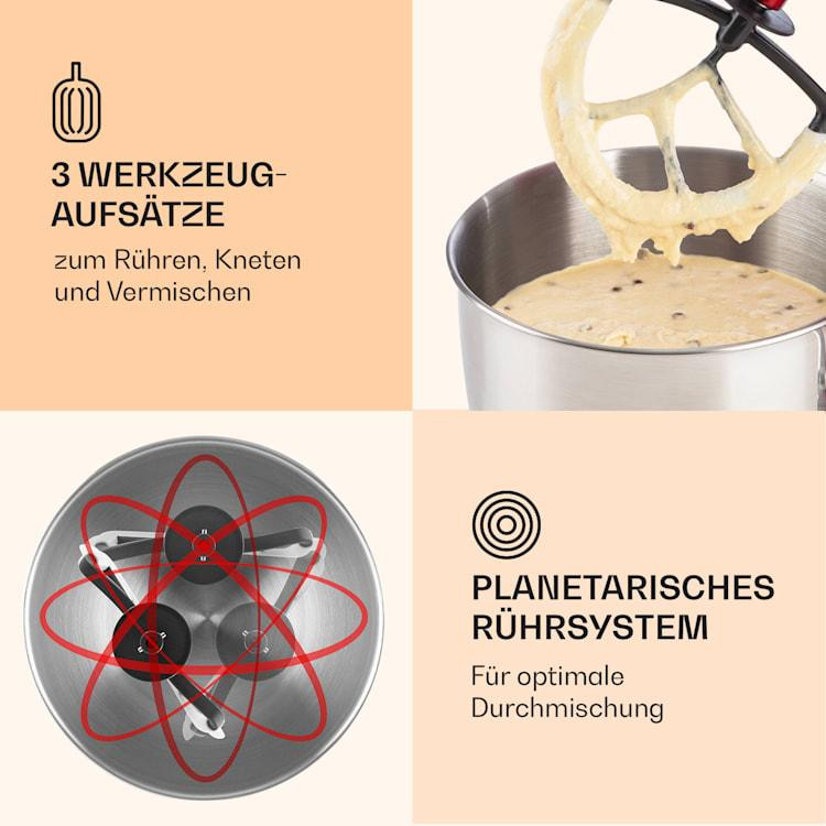 Кухонний комбайн Lucia 3-в-1 2000 ватів Klarstein Німеччина Рівне - фото 4