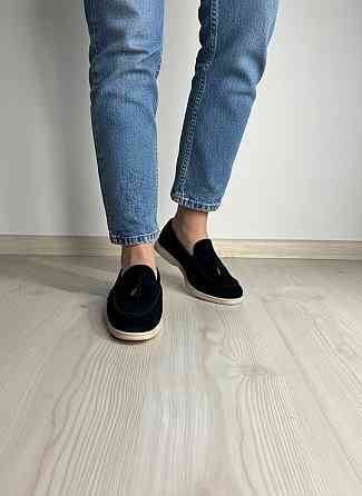 Туфлі жіночі Meideli 509-1 лофери з натуральної замші з китицями чорні, 36, 23 см Київ