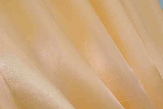 Кухонные шторы VR-Textil № 073к с ламбрекеном и подхватами персиковый с синим 270х170 см (52-0187) Киев