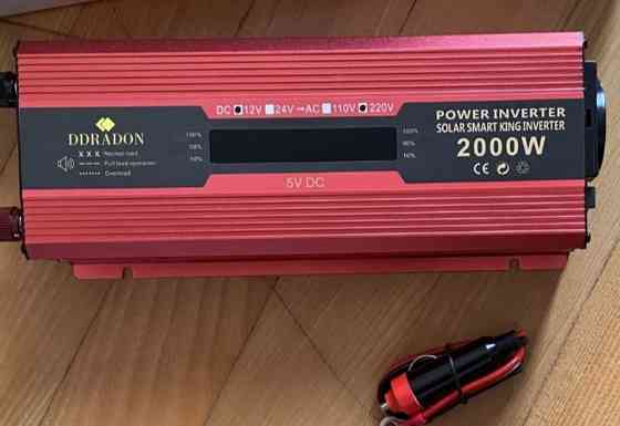 Инвертор автомобильный DDRADON 2000W. Киев