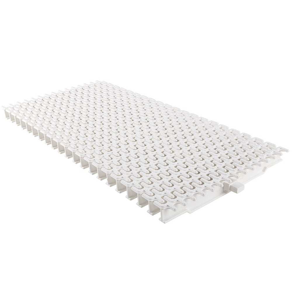 Переливна решітка Aquaviva OS-02 Grift Ocean з центральним з'єднанням 245x25 мм (біла) Київ - фото 1