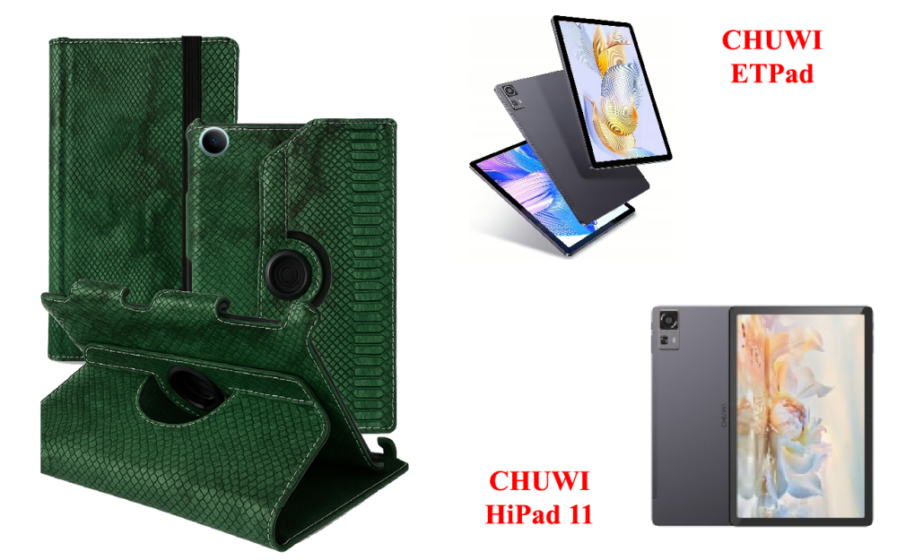 Чехол Spinner360 для планшета Chuwi ETPad, цвет Reptyliya Киев - изображение 1