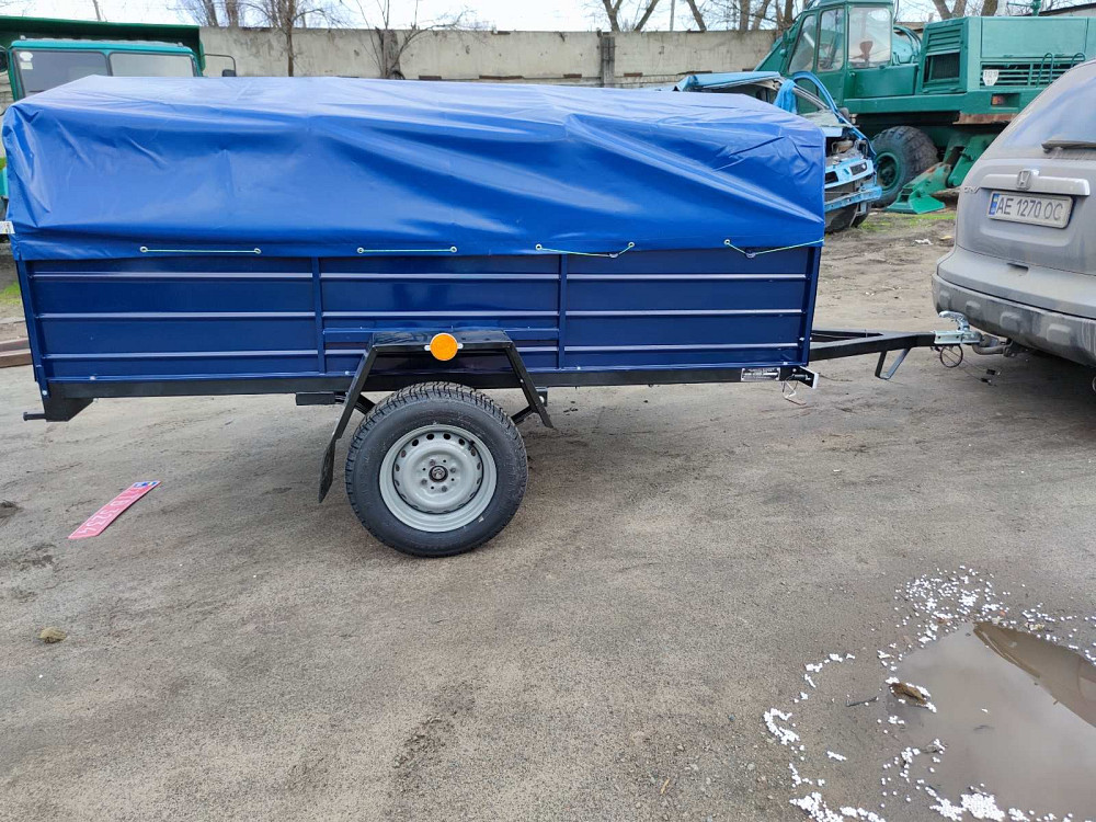 Вмісткий посилений причіп від виробника Дніпро-300! Одновісна модель Хотин - изображение 2