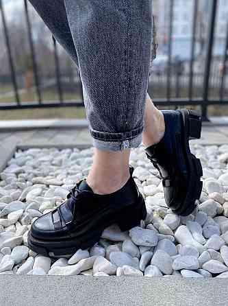 Туфлі жіночі M.KRAFT T-74 чорні (весна-осінь, шкіра натуральна) (4381) 36р.39р.40р. 39 Коломия