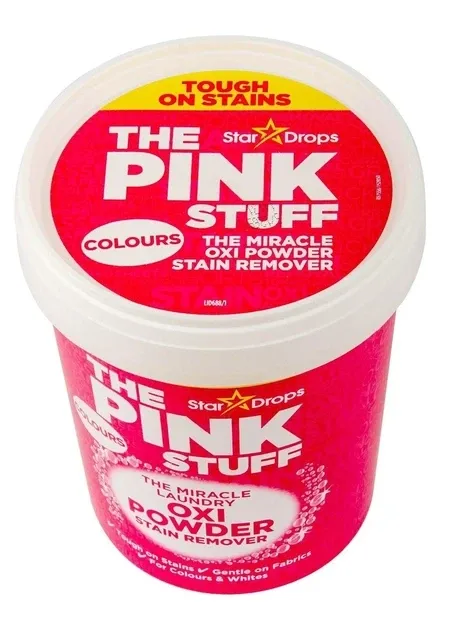 Пятновыводитель The Pink Stuff Oxi Powder Stain Remover Colour 1 кг Львов - изображение 2