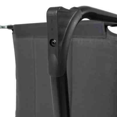 Розкладачка Bo-Camp Sun Lounger With Sunscreen 5 Positions Grey (1304492) (DAS303260) Вінниця