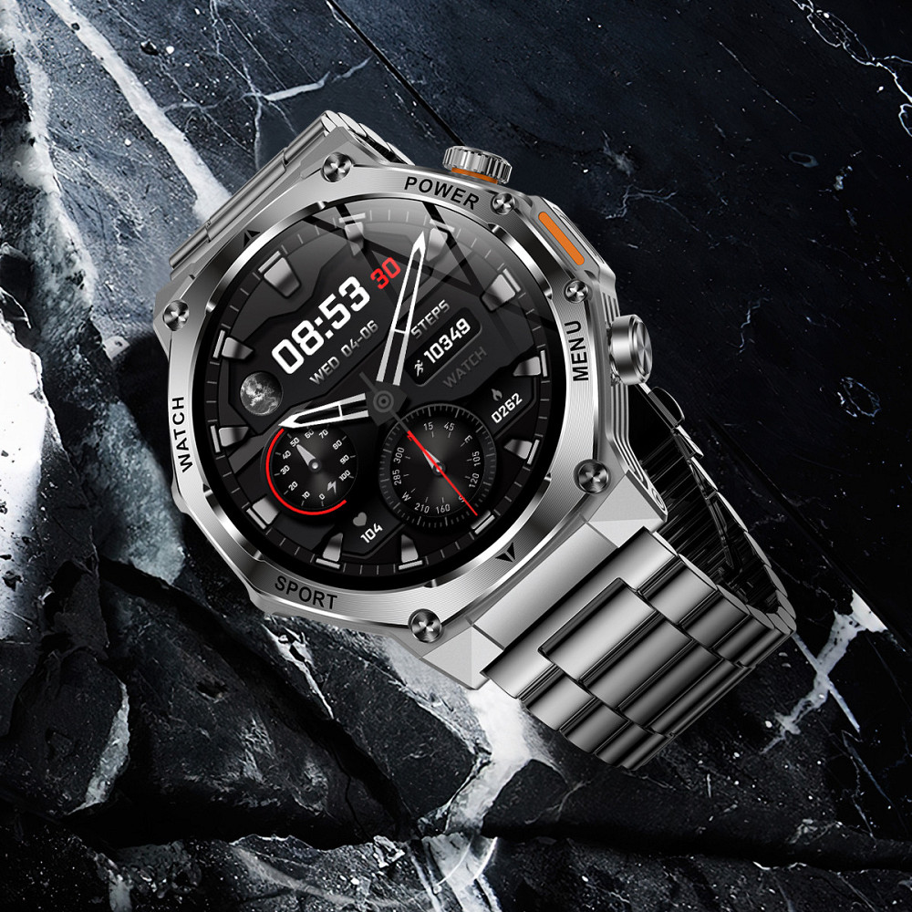 Розумний смарт-годинник Smart Surf X Pro Silver Steel (2 ремінці) Вінниця - фото 16