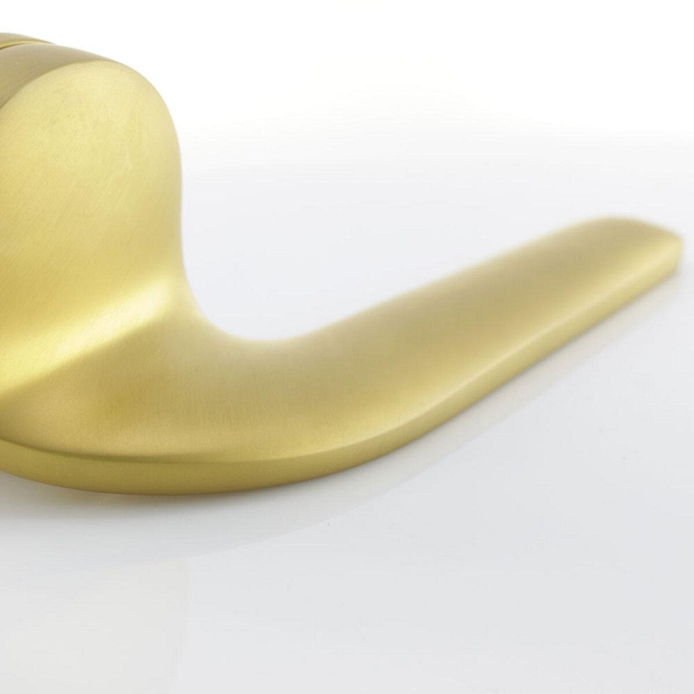 Дверна ручка на розеті M&T Down 147407 TIN-A титан/латунь матова R ф/з Київ - фото 3