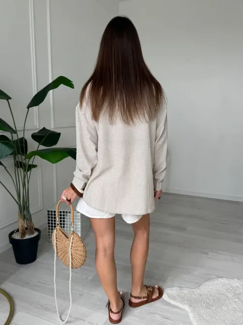 Льняная рубашка негабаритного размера — идеальный выбор для весны и лета. Одесса - изображение 15