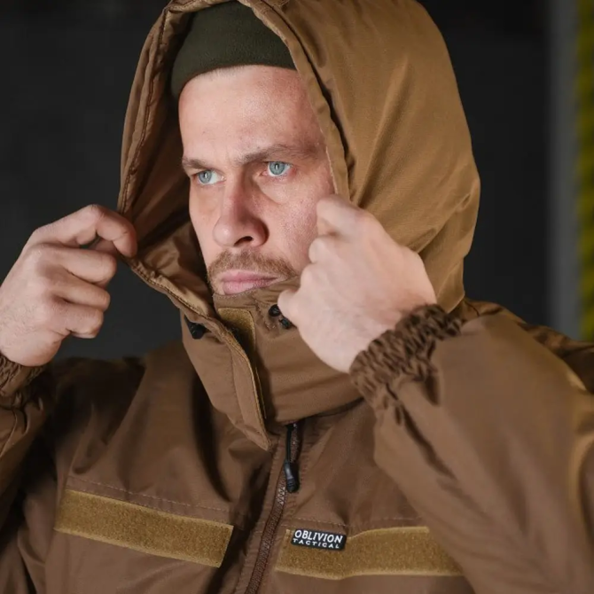 Зимовий чоловічий костюм Oblivion (куртка та штани) Level 7 Койот (розмір 2XL-3XL) Вінниця - фото 8