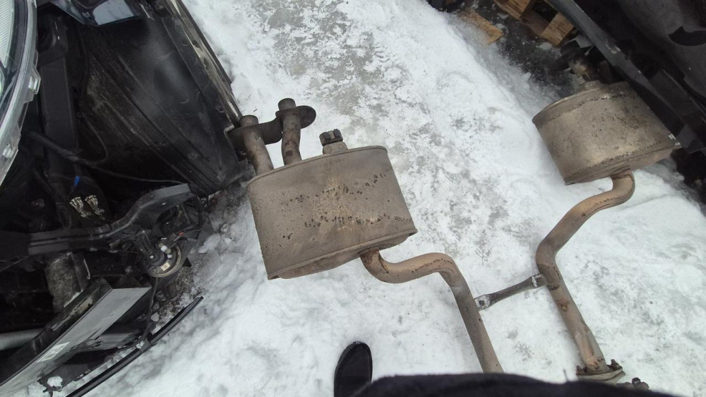 Вихлоп в зборі Кіа стінгер 3.3 бен Київ - фото 2