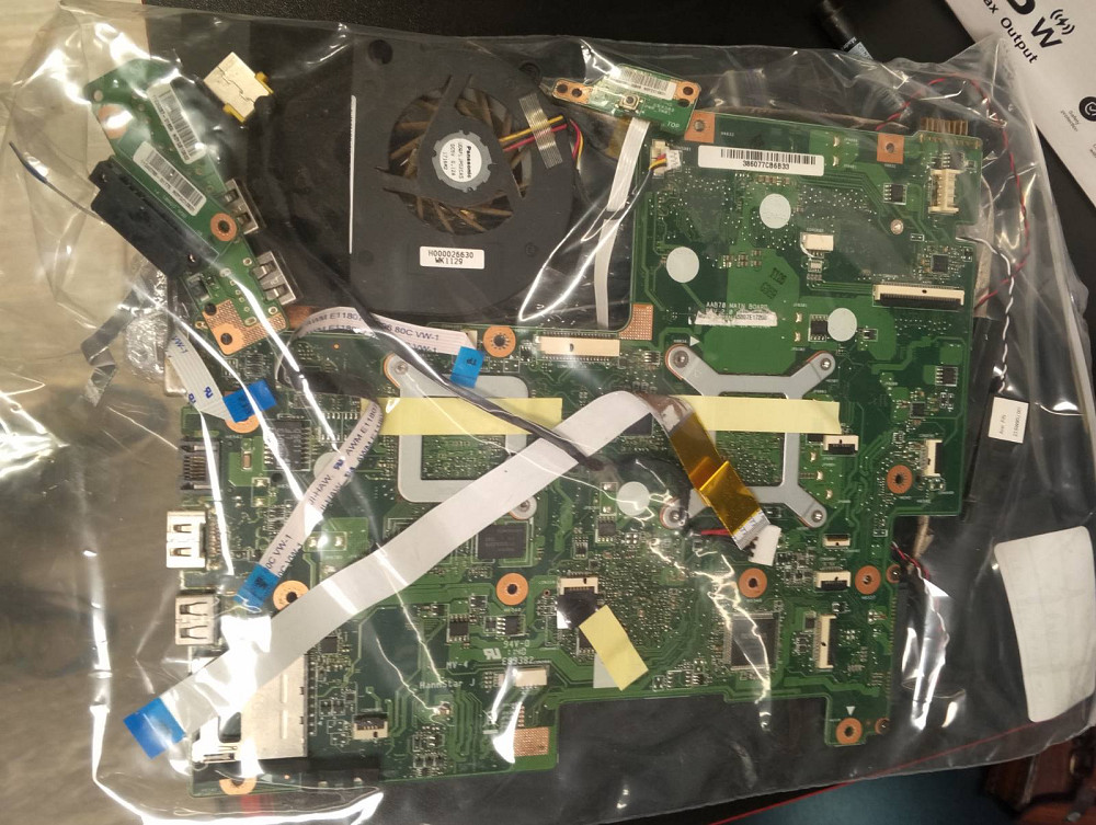 Материнська плата AAB70 MAIN BOARD Rev 2,0 для ноутбука Луцьк - фото 2