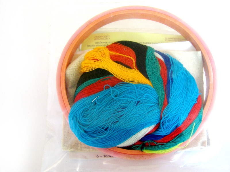 Набор для «ковровой вышивки»  2 иглы «Домик» Ивано-Франковск - изображение 2