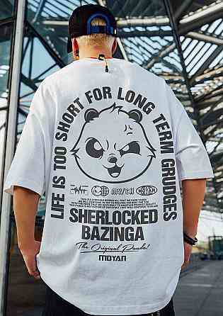 Футболка чоловіча с принтом  48 Біла 2664092868 Дніпро