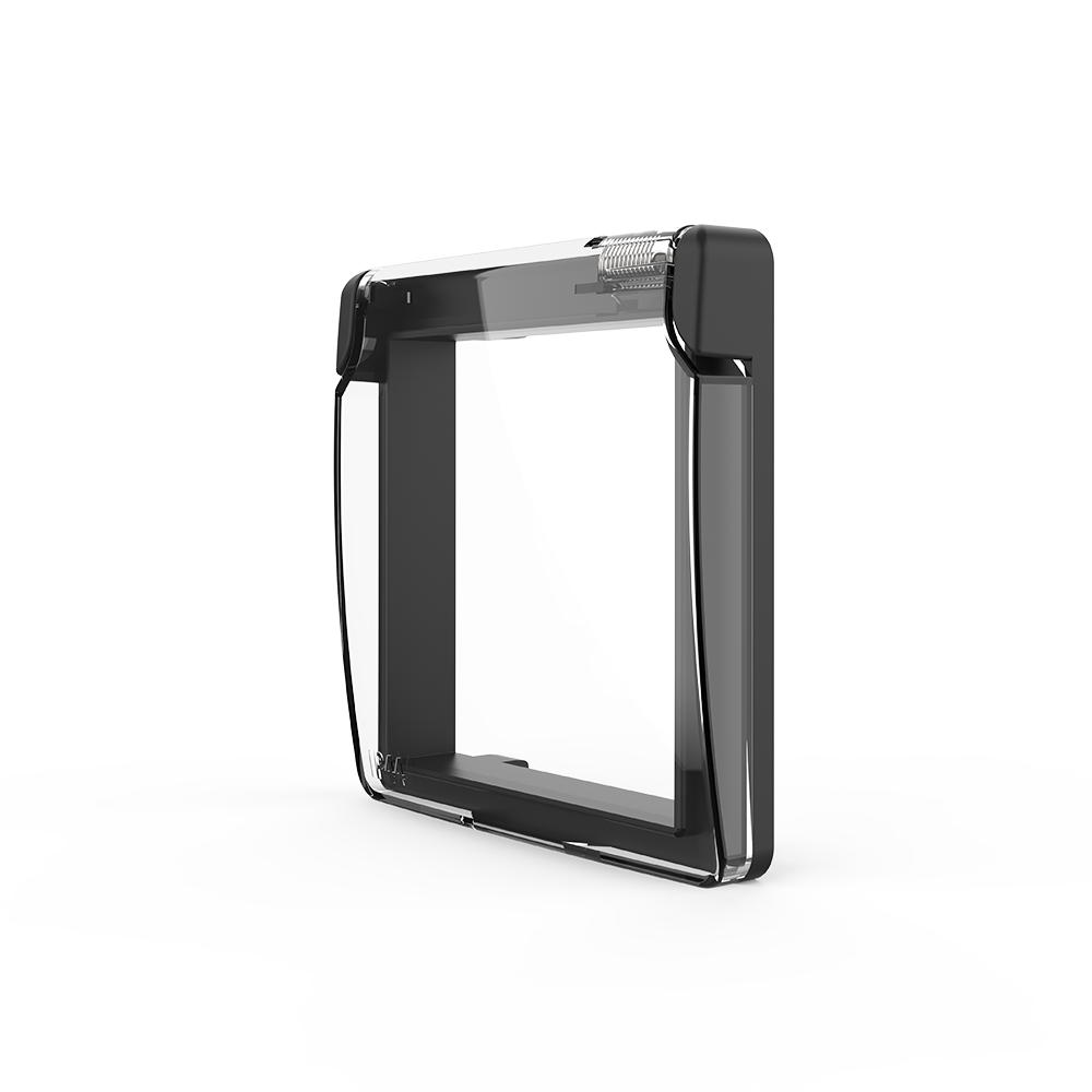 Кришка для розетки LIVOLO IP44 – захист від вологи та бризок, чорна (VL-XW001-2B) Коломия - фото 9