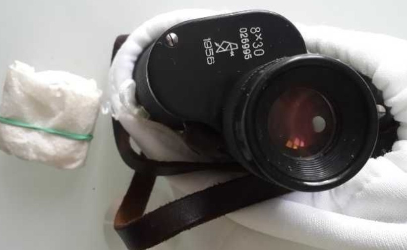 Бінокль польовий БПП 8х30 СРСР КОМЗ 1956г. Київ - фото 3