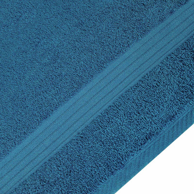 Рушник Home Line махровий бордюрний (синій) 500 гр/м2, 50х90 см (181781) Вінниця - фото 2