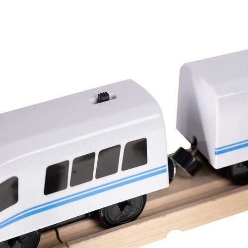 Детские Деревянные железнодорожные пути с батарейным питанием из 37 элементов Kruzzel (22646) Нововолынск - изображение 6