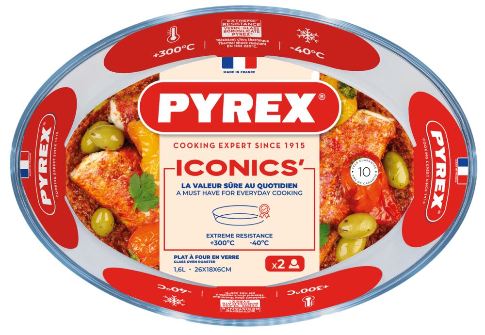 Форма для запекания Pyrex, 26х18х6 см (1.6 л) (7092328) Киев - изображение 3