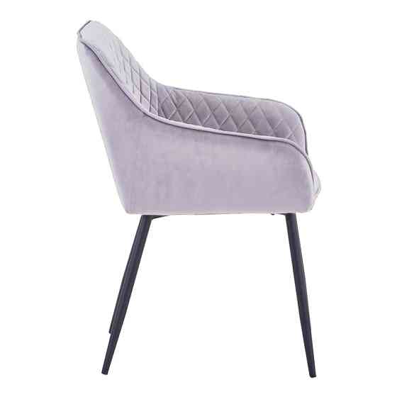 Стілець Арно м'який сіра тканина Дніпро