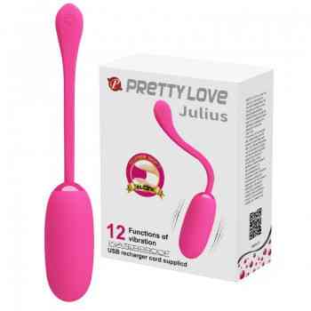 Віброяйце - Pretty Love Julius Vibrating Egg Pink Sex Aura Київ