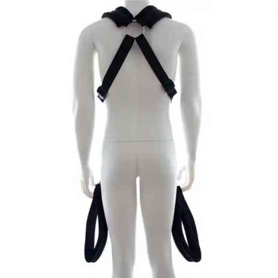 БДСМ гойдалка на плечі (бондаж для пікантних поз) - Чорний - Садо-мазо Вінниця