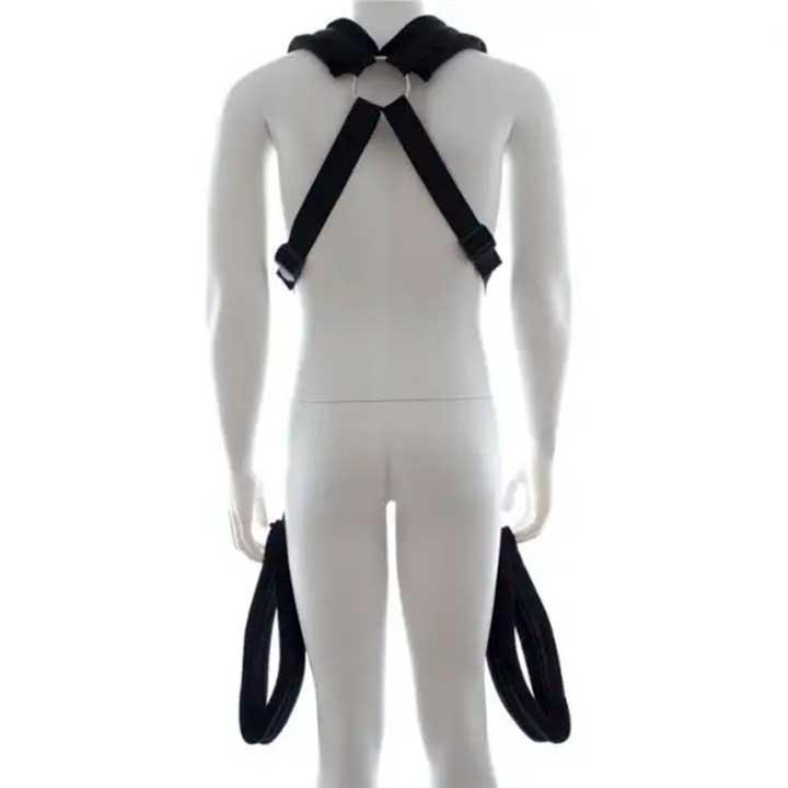 БДСМ гойдалка на плечі (бондаж для пікантних поз) - Чорний - Садо-мазо Вінниця - фото 5