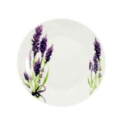 Тарелка Interos 7 мілка 18 см Лаванда 79647 (ИТ-17062 /79647) Винница