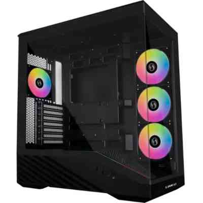 Корпус для ПК Lian Li V100R case with pre-installed four 120mm RGB PWM fan, Black (G99.V100RX.01) Вінниця