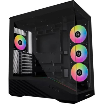 Корпус для ПК Lian Li V100R case with pre-installed four 120mm RGB PWM fan, Black (G99.V100RX.01) Вінниця - фото 1