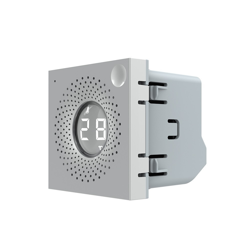 Розумний датчик температури та вологості ZigBee (термометр-гігрометр) LIVOLO, сірий, модуль без рамки (VL-FCEZ-2IP) Коломыя - изображение 2