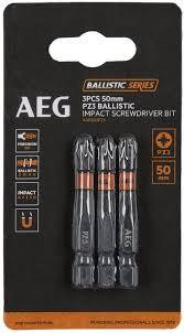 Бита ударная AEG AAK502PZ3, PZ3, 50мм (3шт) Одесса - изображение 1