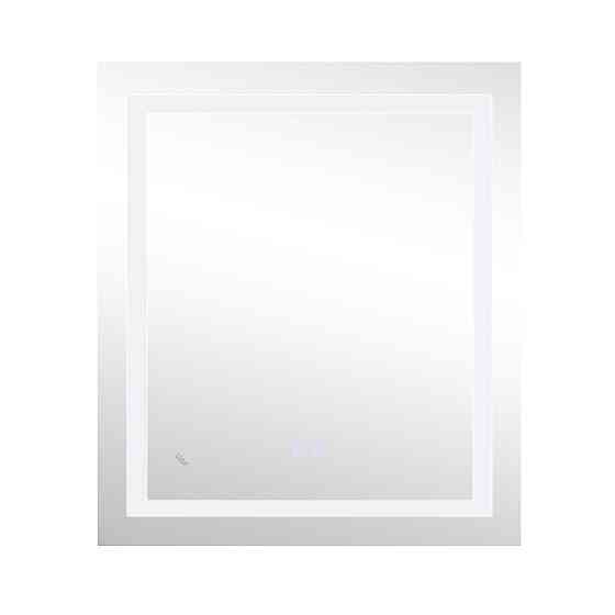 Дзеркало Lidz Kubis 700х800 з LED-підсвіткою Touch, з антизапотіванням, з диммером, рег. яскравості LD78LF9048070 Київ