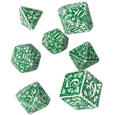Набор кубиков для настольных игр Q-Workshop Forest Dice Set Tundra (SFOR4G) Винница