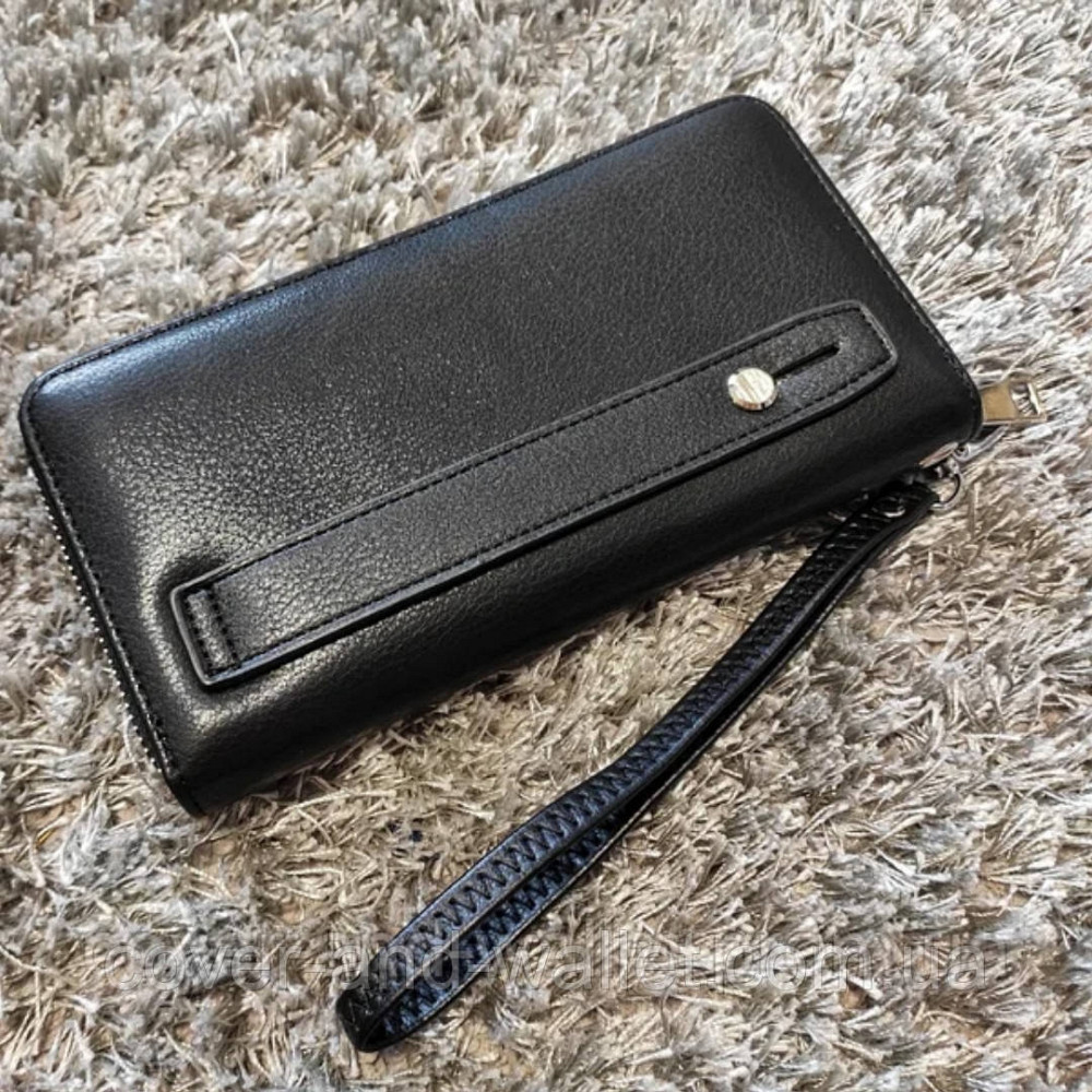 Мужской кошелек клатч на молнии с ремешком MD 277 Киев - изображение 2