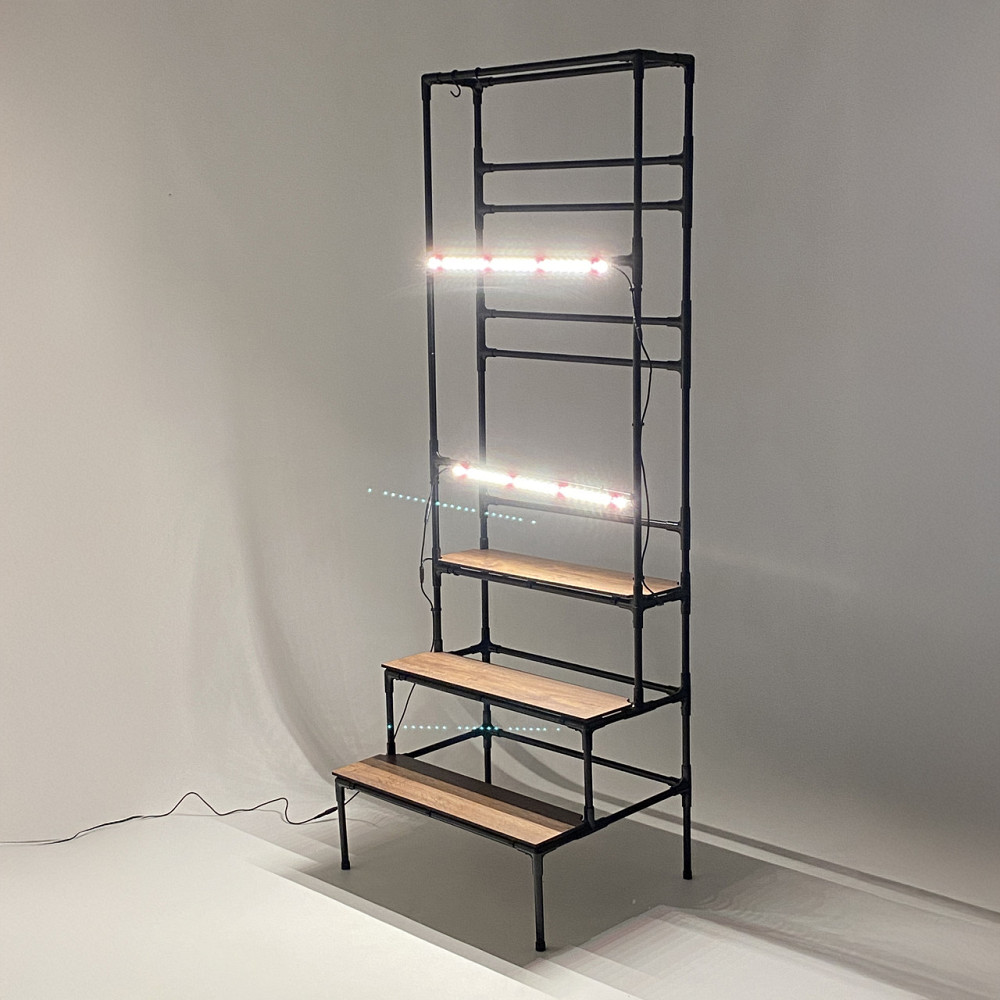 Багатоярусна підставка для квітів Barva Metalight з підсвічуванням LED фітолампами повного спектру м Борисполь - изображение 5