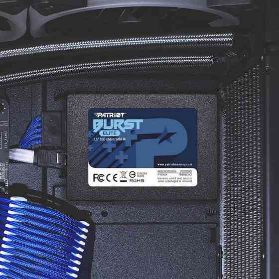 Накопичувач SSD 240 GB Patriot Burst Elite 2.5" SATAIII TLC (PBE240GS25SSDR) 2.5" Харків