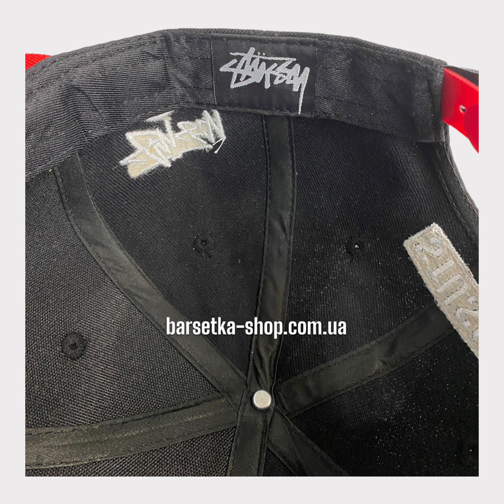 Кепка Stussy черно-красный 52-69(р) Запорожье - изображение 6