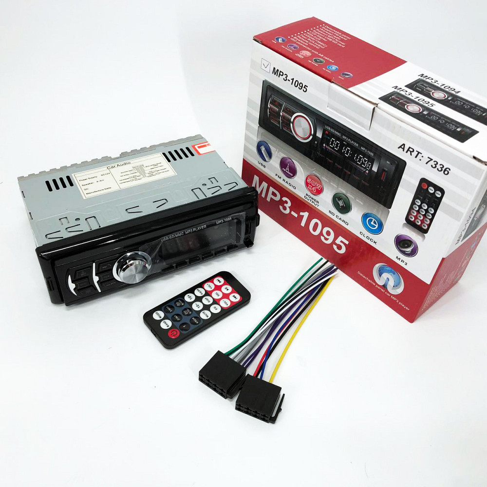 Автомагнітоли 1d MP3 1095/7336 BT ISO, Універсальна автомагнітола, Магнітола для автомобіля 1din AN-64 Львів - фото 12