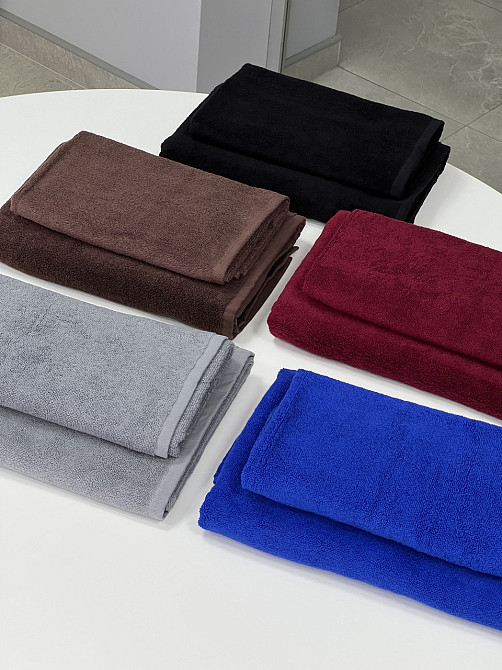 Комплект махровых полотенец Ideal Textile 2 шт (50х90см + 70х140см) (56860378) Черновцы - изображение 2