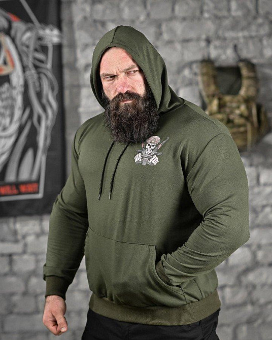 Худи водитель олива ДЛ6436 Одесса - изображение 3