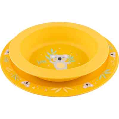 Набор детской посуды Canpol babies Exotic Animals Желтый 2 шт. (56/523_yel) Винница