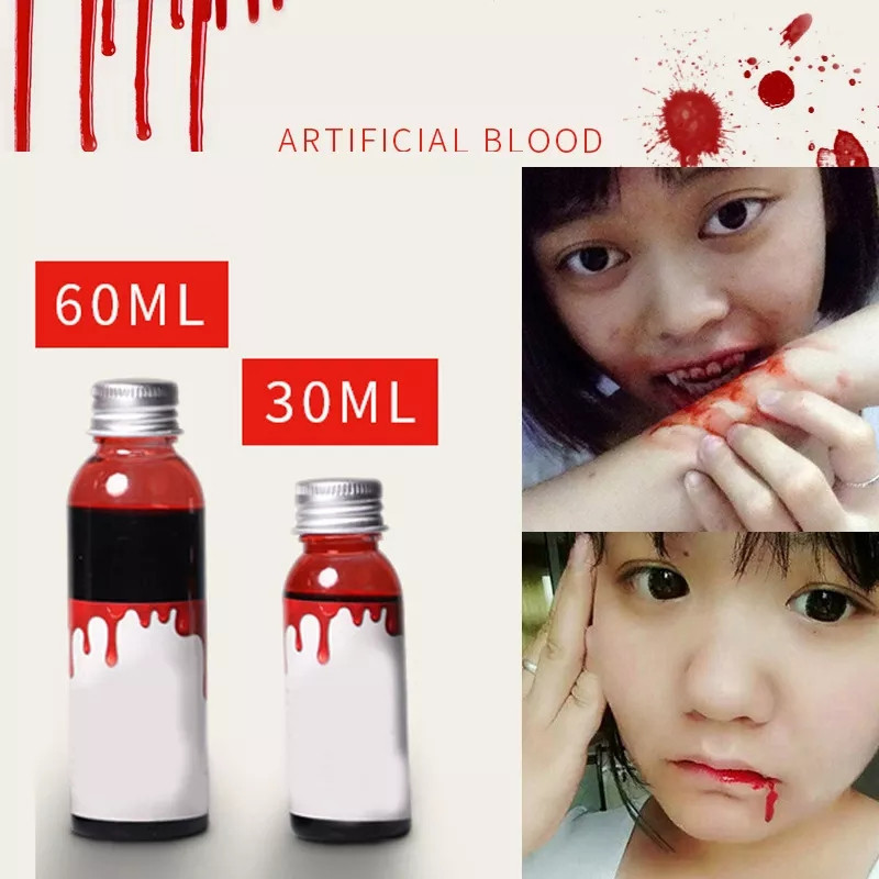 Штучна кров для гриму артеріальна яскрава 150 мл червоний Київ - фото 4