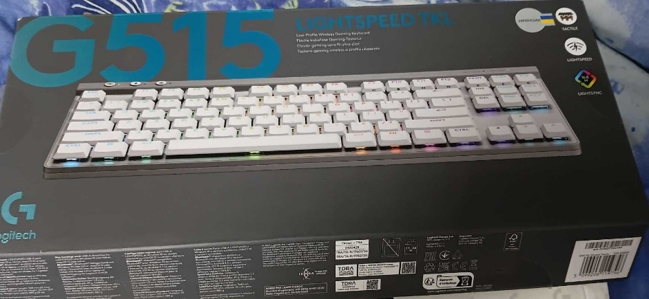Клавіатура Logitech G515 LIGHTSPEED White (гарантiя) 18мес. Київ - фото 4