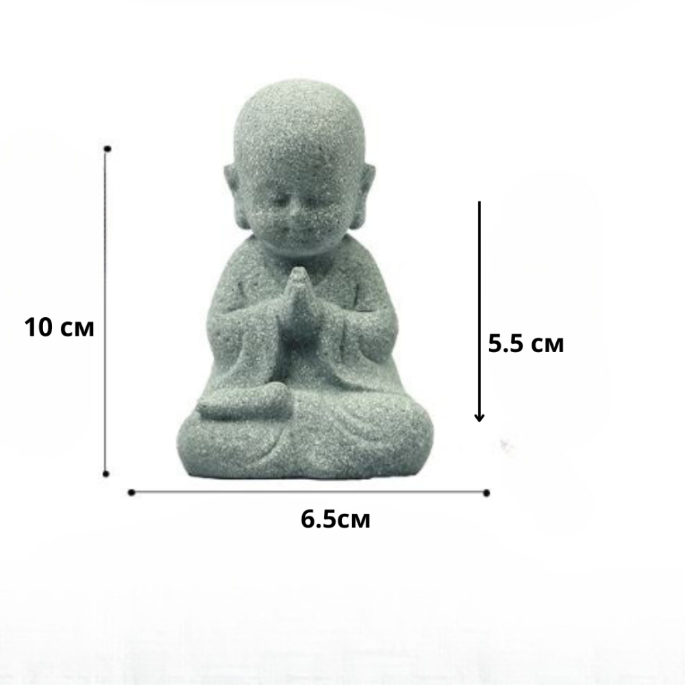 Декоративная статуэтка Маленькие Будды из полистоуна. Для мини-сада, флрариума, аквариума, террариума Одесса - изображение 18