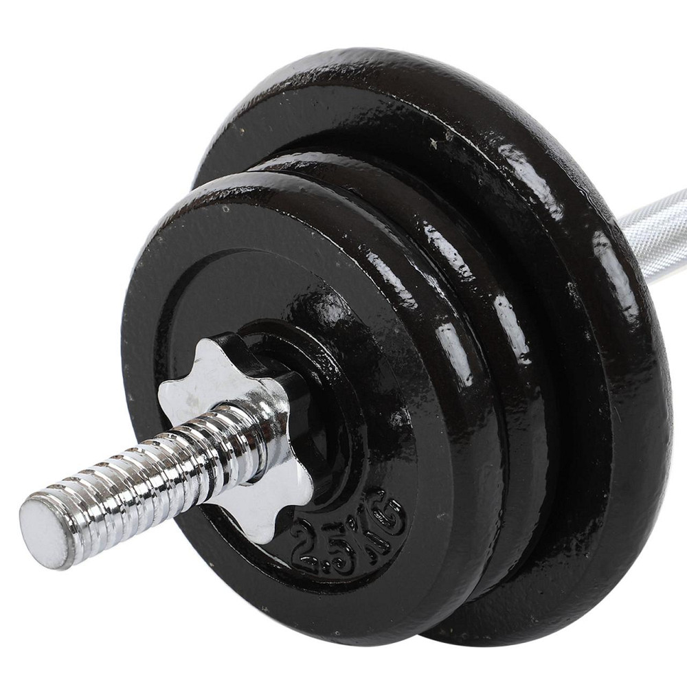 Штанга у пластиковому кейсі 25 кг Zelart 9637 Київ - фото 6