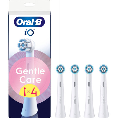 Насадка для зубной щетки Oral-B iO Gentle Care White 4ct (8700216199438) Винница - изображение 1