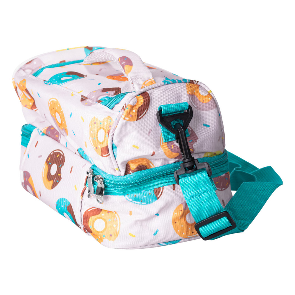 Ланч бег 25×15×15 (см) сумка для їжі в школу термосумка 7 (л) дитяча для ланчу, пікніка Рожевий HP-14-11 Коломыя - изображение 5