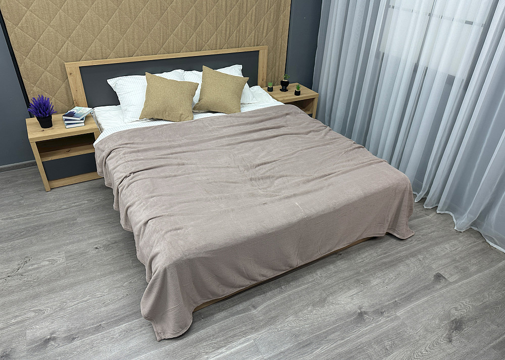 Плед-покривало 160х200 см (+-5см) Світле какао (87-041) Київ - фото 4